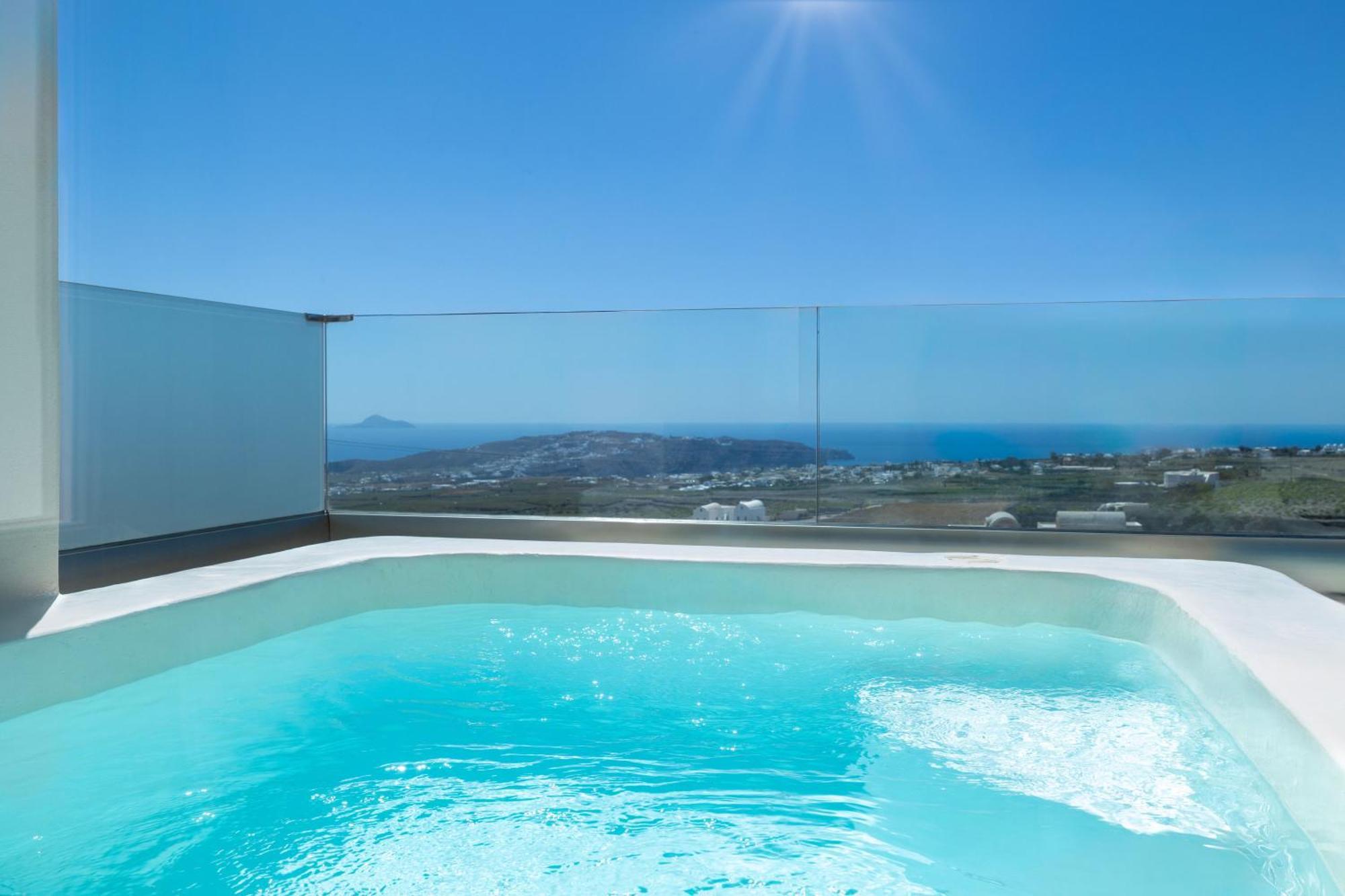Cinnamon Villa With Private Hot Tub Pyrgos Kallistis Exterior photo